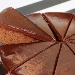 Torta de chocolate sin harina leudante